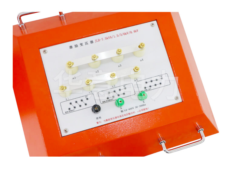 XZB 系列变频串联谐振耐压装置激励变压器面板
